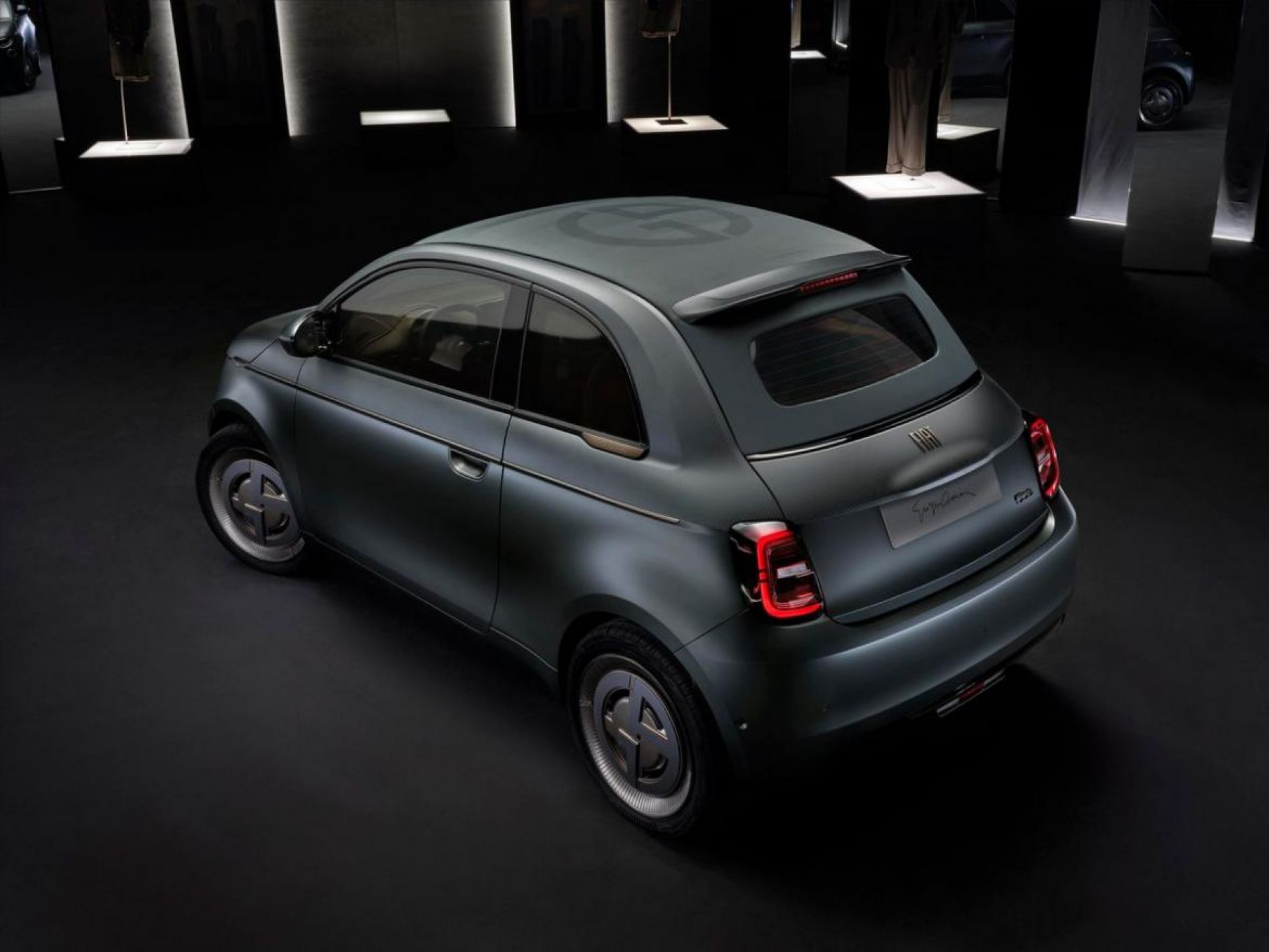 Fiat 500e designed by Giorgio Armani