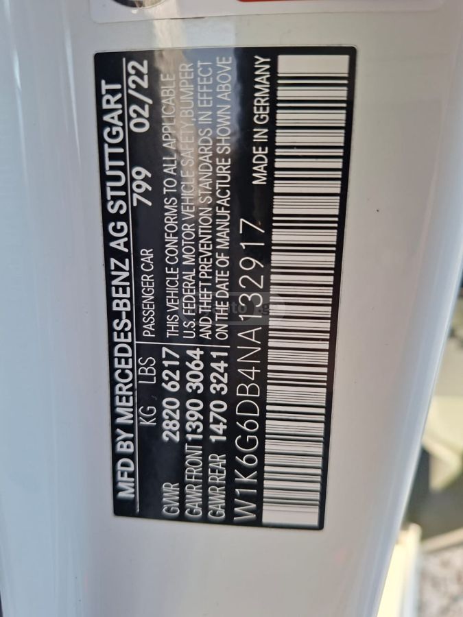 Mercedes-Benz S 500 Base S 500 4dr All-Wheel Drive 2022 — миниатюра 12