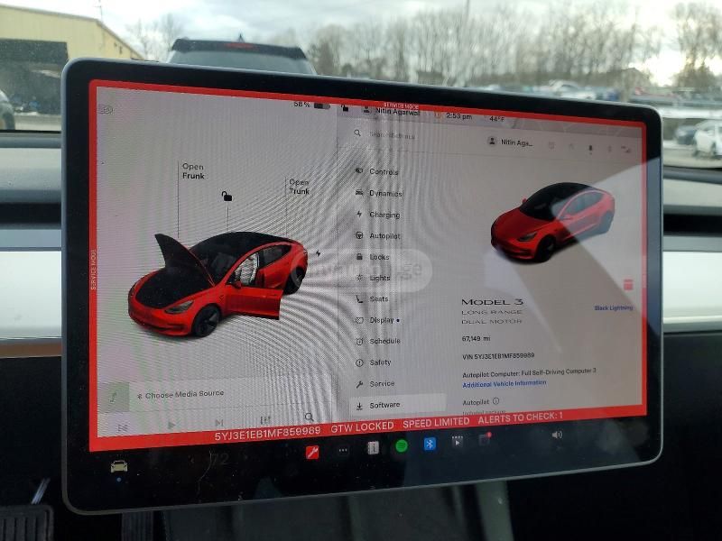 Tesla DUAL MOTOR LONG RANGE — миниатюра 9
