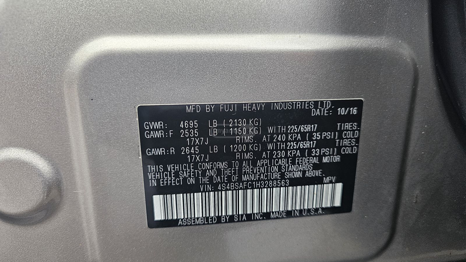 Subaru Outback - фото 10