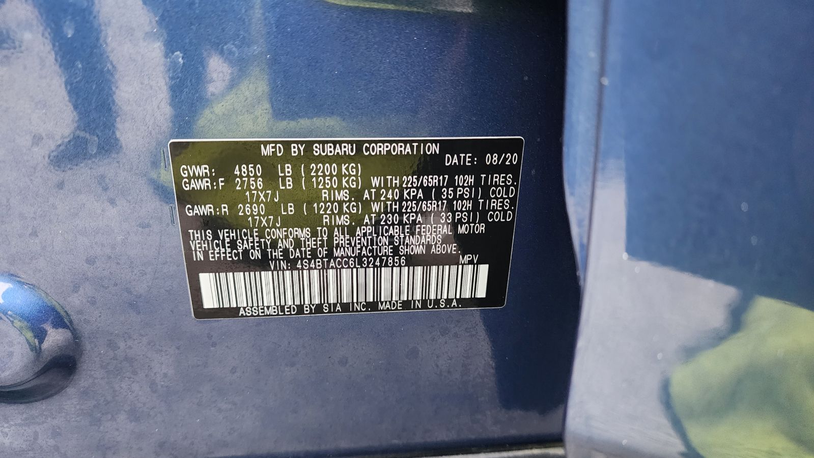 Subaru Outback - фото 13