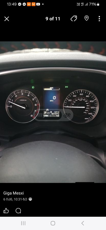 Subaru Limited 4dr All-Wheel Drive CV — миниатюра 9