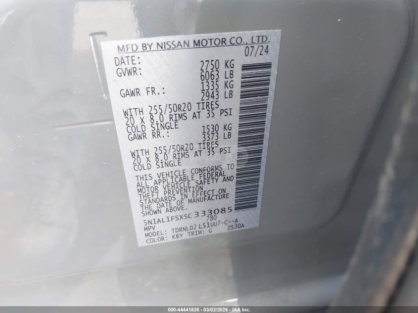 Infiniti QX 60 2025 — миниатюра 8