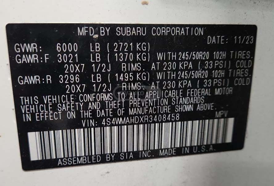 Subaru Ascent - фото 15