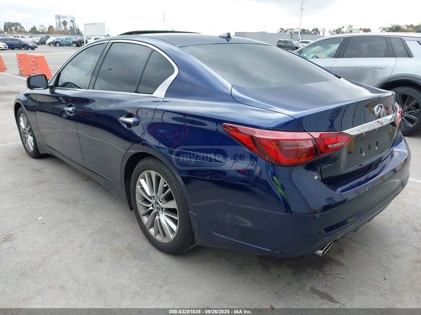 Infiniti Q 50 2024 — миниатюра 3