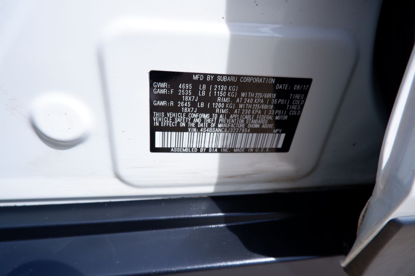 Subaru Outback - фото 13