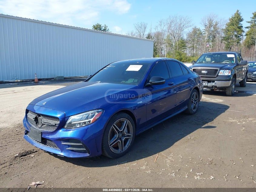 Mercedes-Benz C 43 AMG Base AMG C 43 4dr All-Wheel Dr 2021 — миниатюра 2