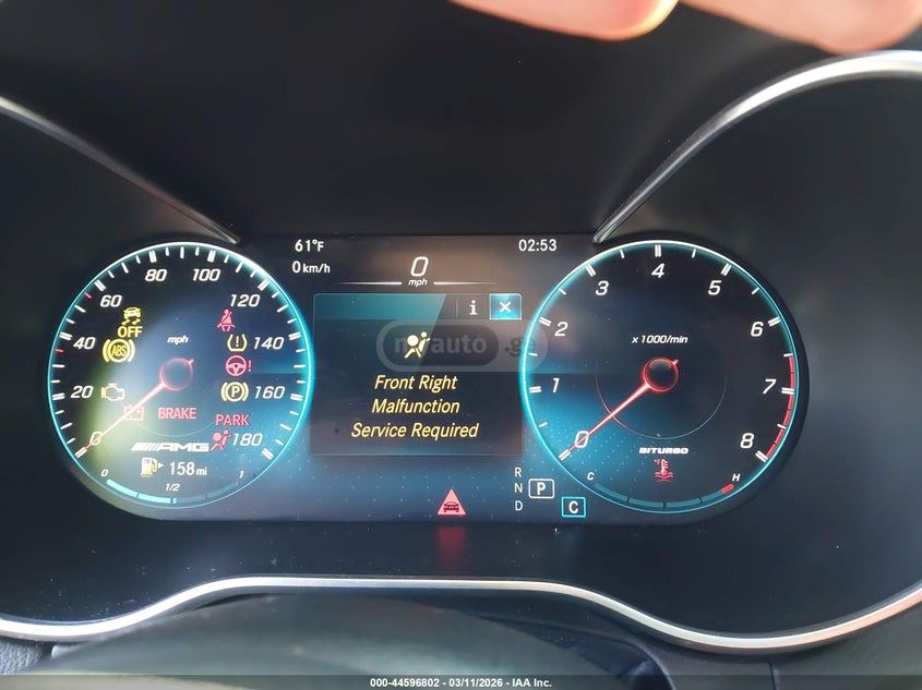 Mercedes-Benz C 43 AMG Base AMG C 43 4dr All-Wheel Dr 2021 — миниатюра 7