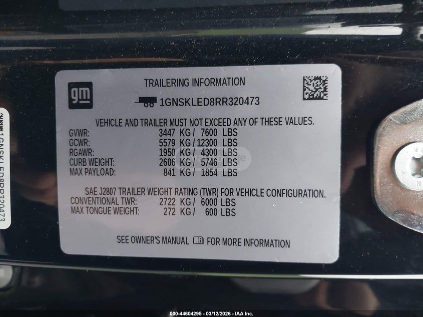 Chevrolet Tahoe 2024 — миниатюра 8