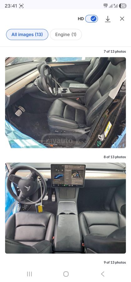 Tesla Dual motor.. Performance — миниатюра 8