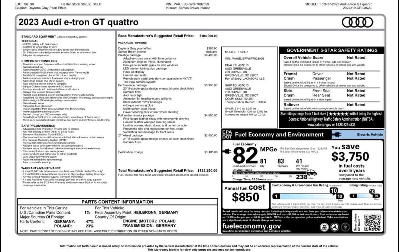 Audi RS e-tron GT - фото 8