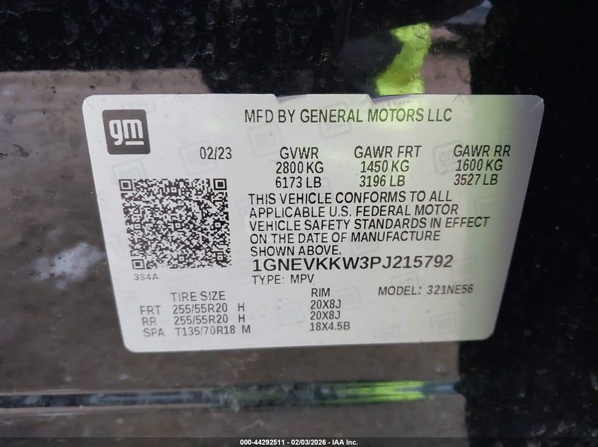 Chevrolet Traverse 2023 — миниатюра 8