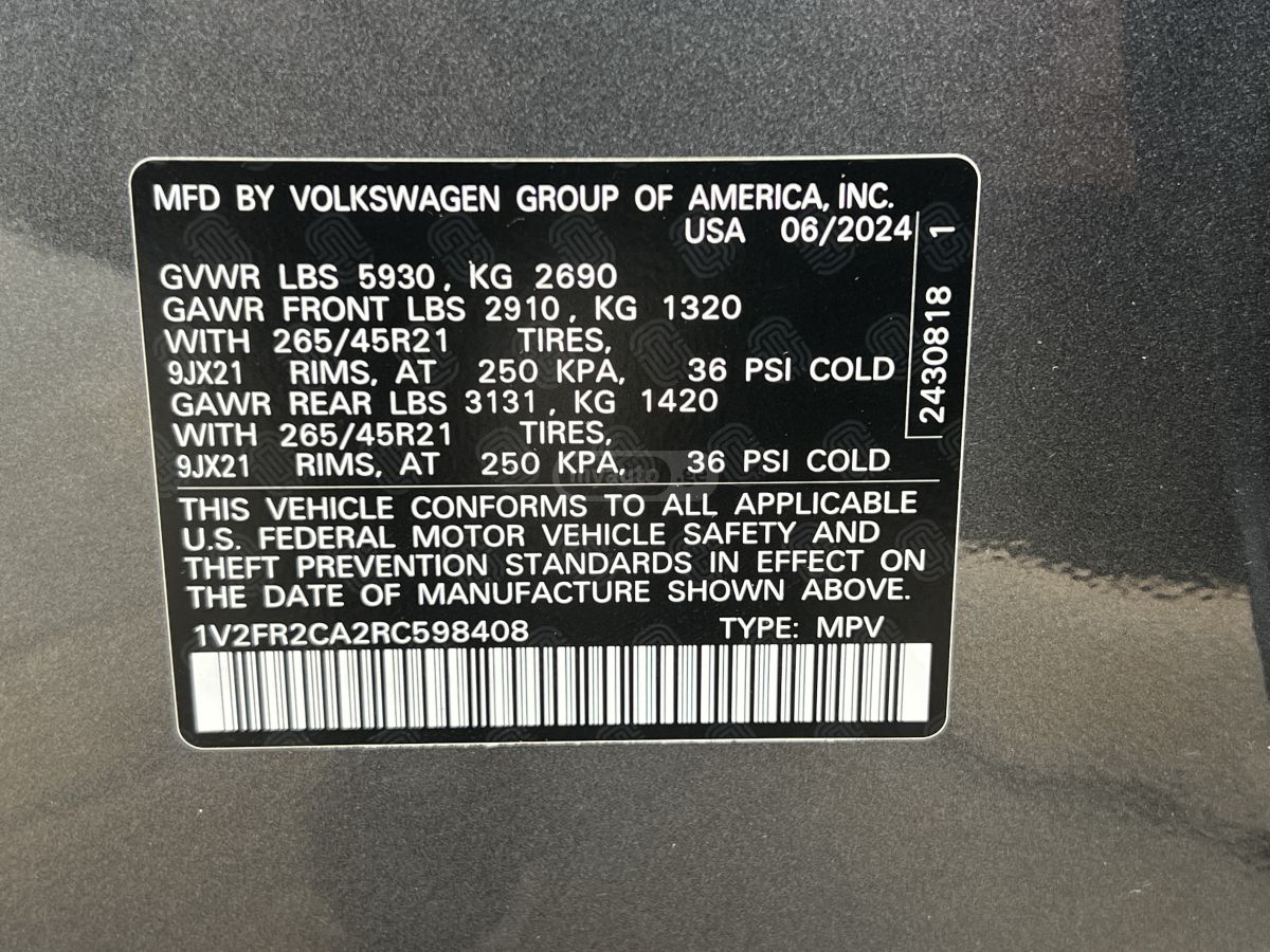 Volkswagen Atlas 2024 — миниатюра 15