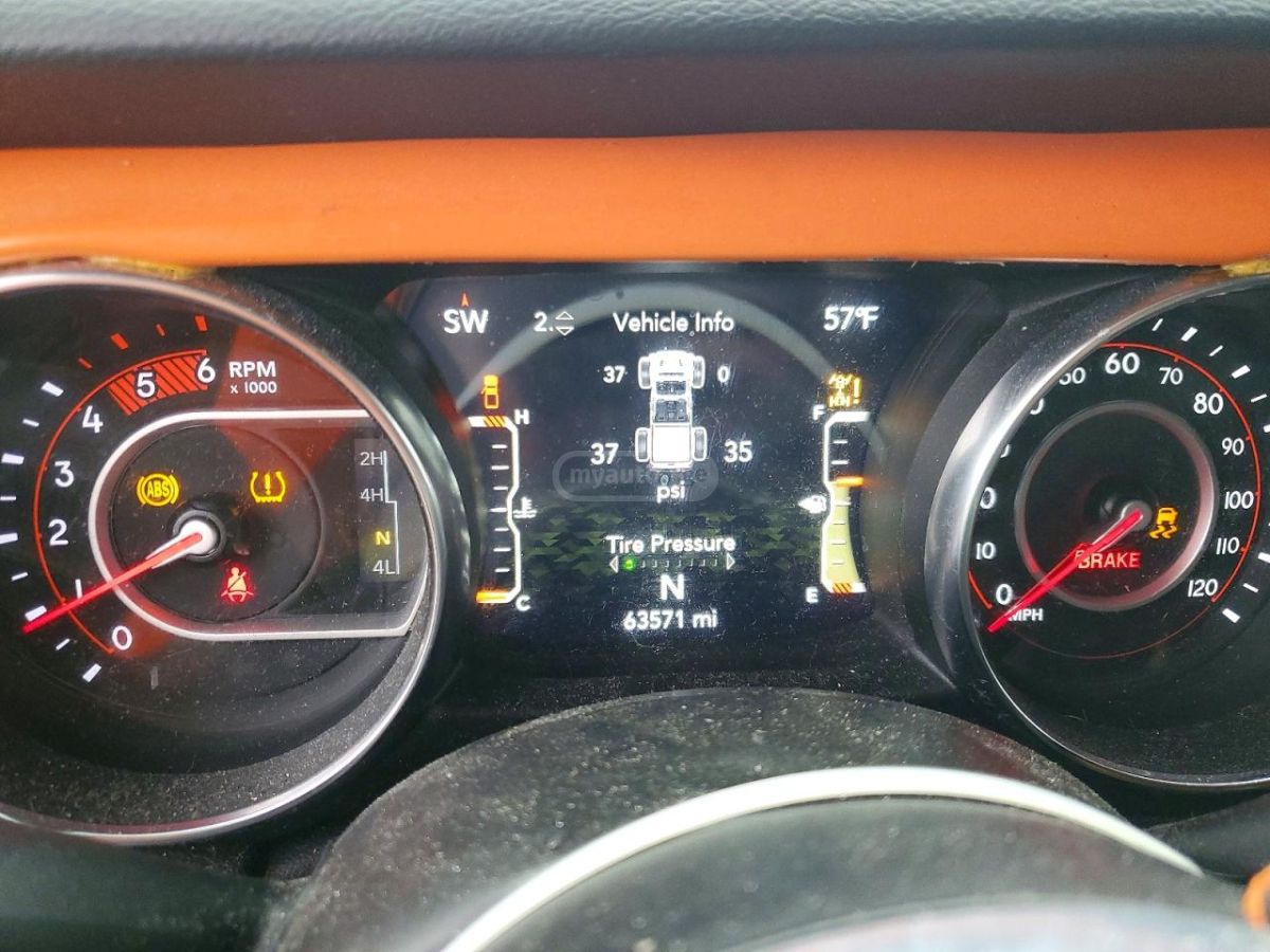 Jeep Gladiator Rubicon 4dr 4x4 Crew Cab 5 ft. 2022 — миниатюра 9