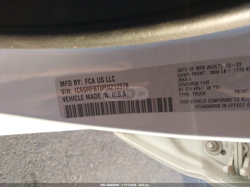 Dodge RAM 2024 — миниатюра 8