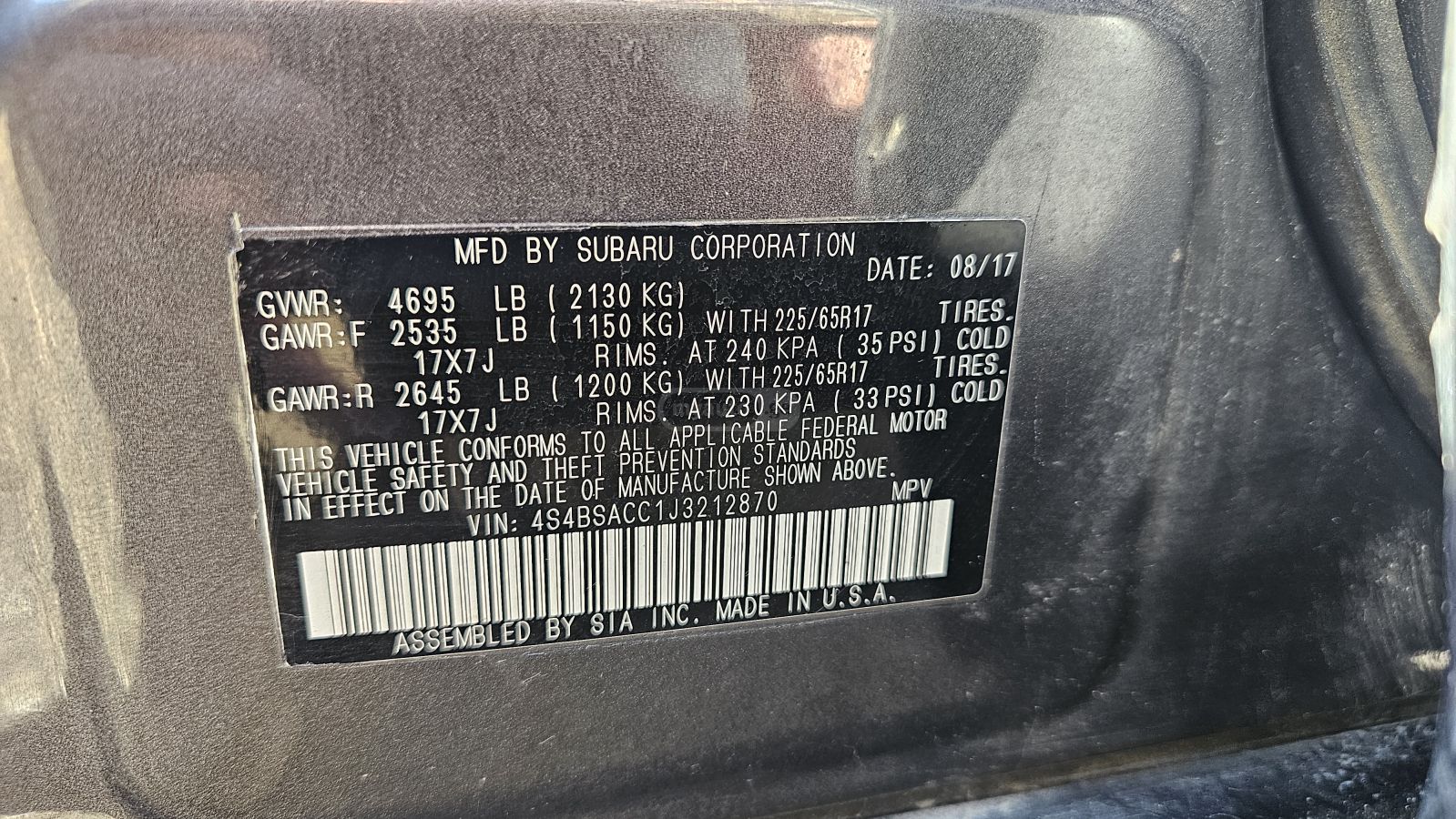 Subaru Outback - фото 8