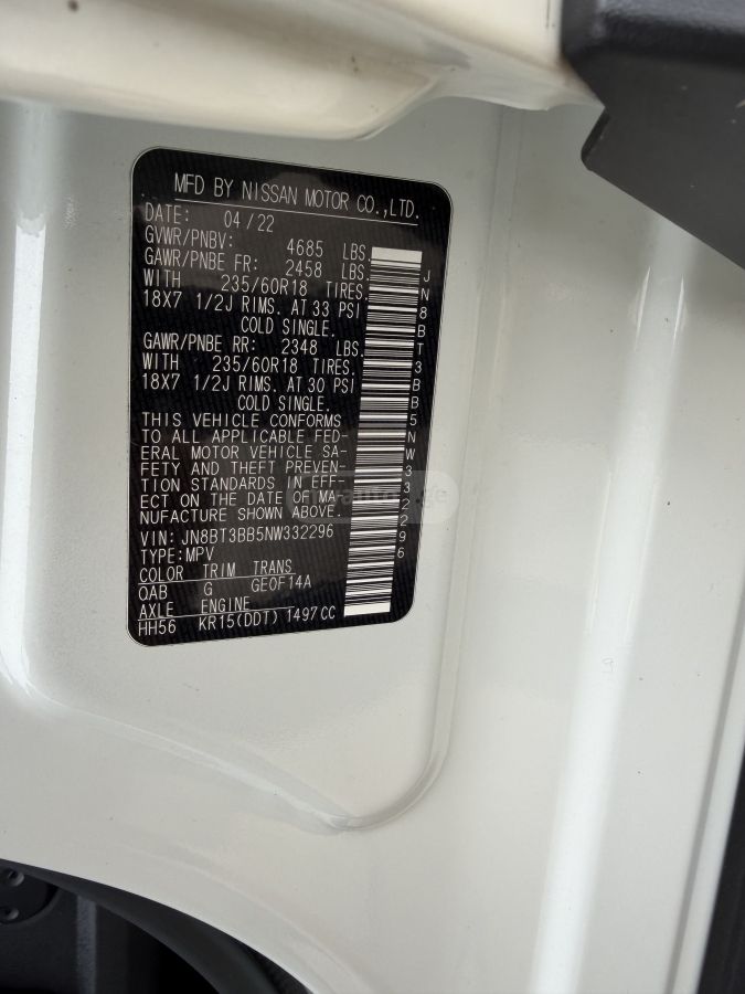 Nissan SV 4dr All-Wheel Drive CVT — миниатюра 10