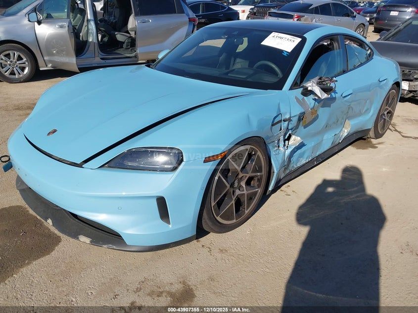 Porsche Taycan 4 S 2025 — миниатюра 2