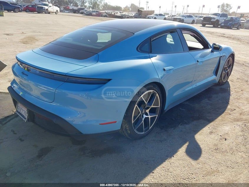 Porsche Taycan 4 S 2025 — миниатюра 4