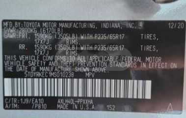 Toyota Sienna - фото 14