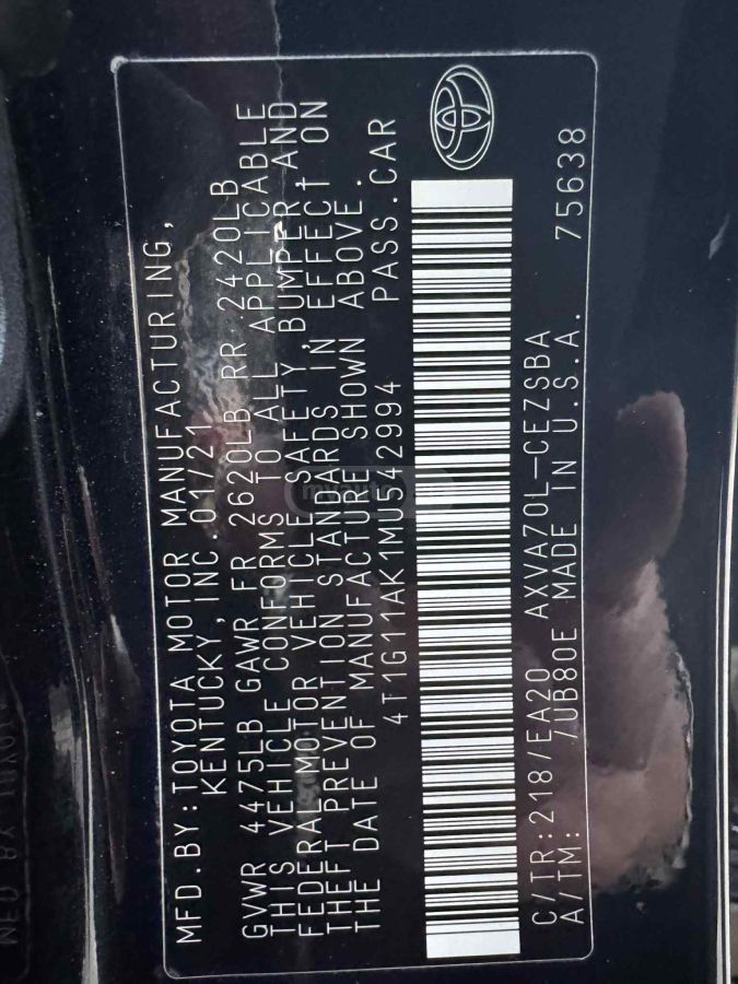 Toyota Camry - фото 11