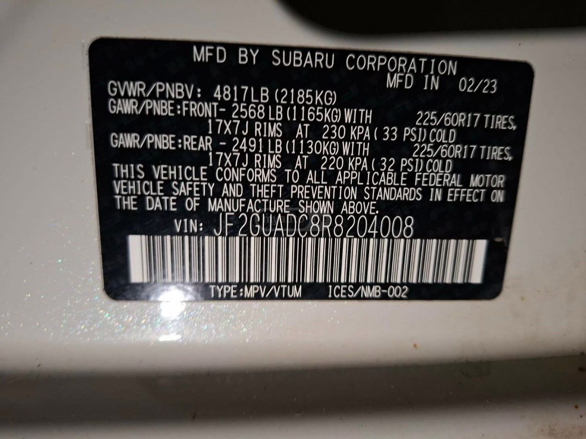 Subaru Premium 4dr All-Wheel Drive CV — миниатюра 8