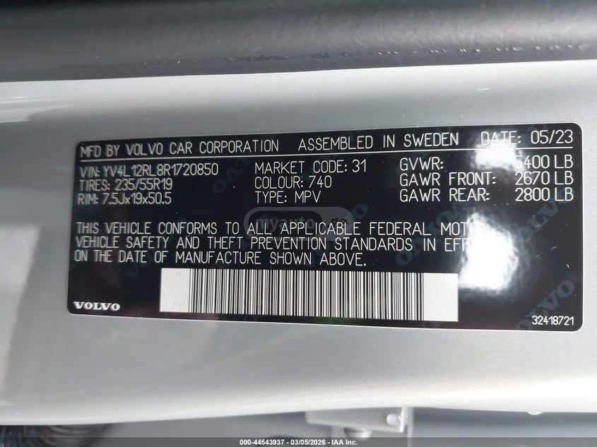 Volvo XC 60 2024 — миниатюра 9