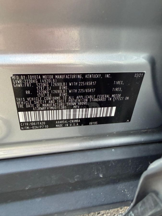 Toyota XLE 4dr All-Wheel Drive Automa — миниатюра 13