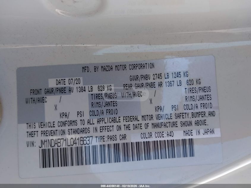 Mazda MX-5 2020 — миниатюра 9