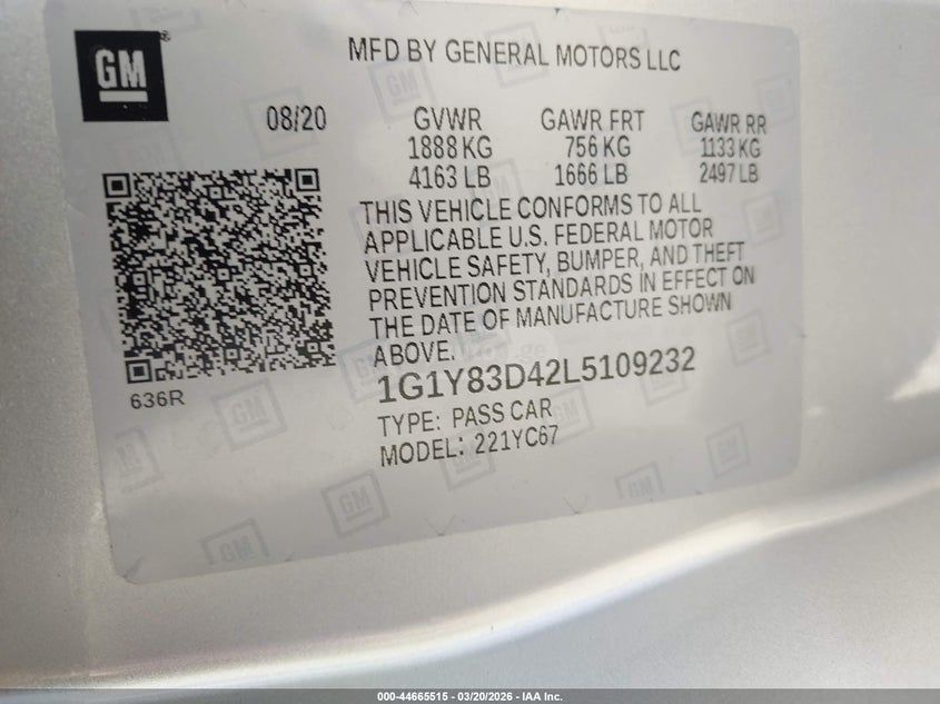 Chevrolet Corvette 2020 — миниатюра 9