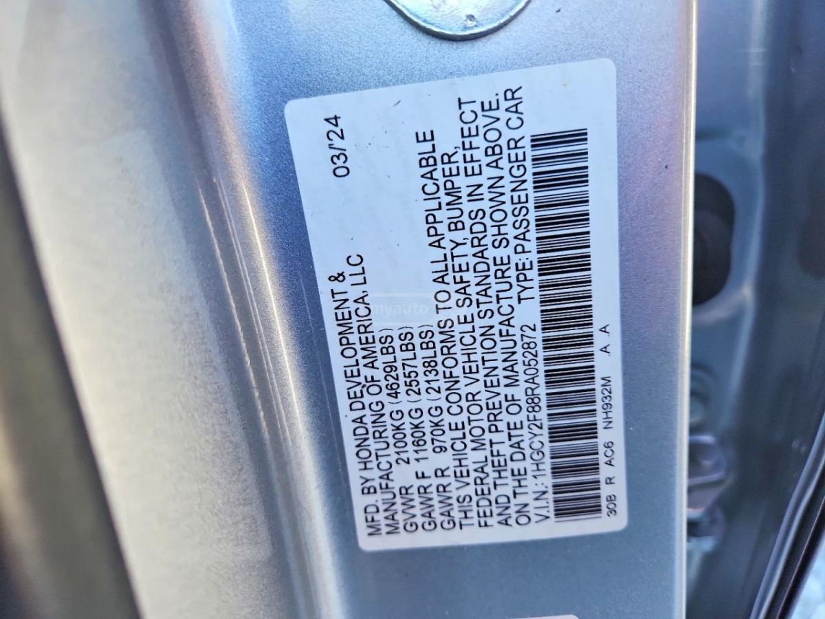 Honda TOURING HYBRID — миниатюра 13