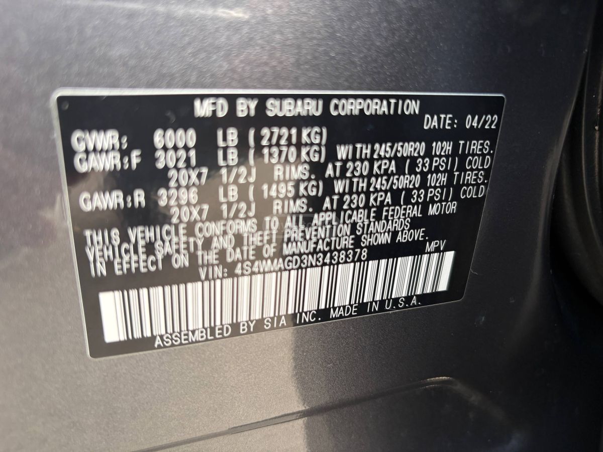 Subaru Onyx Edition All-Wheel Drive C — миниатюра 14