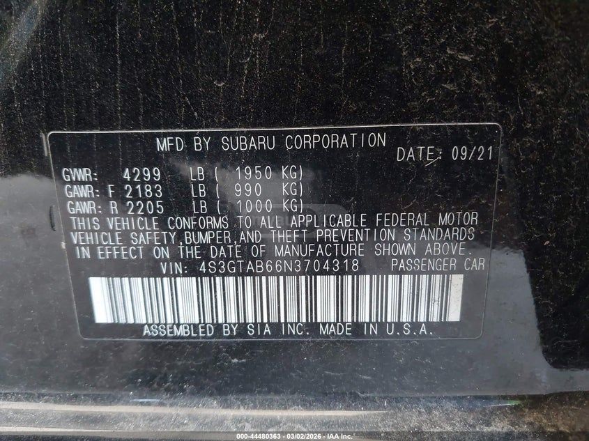 Subaru Impreza 2022 — миниатюра 9