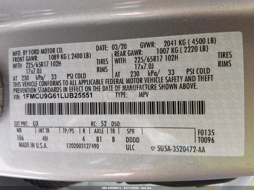 Ford Escape - фото 9