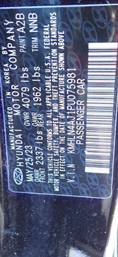 Hyundai Limited 4dr Sedan CVT — миниатюра 13