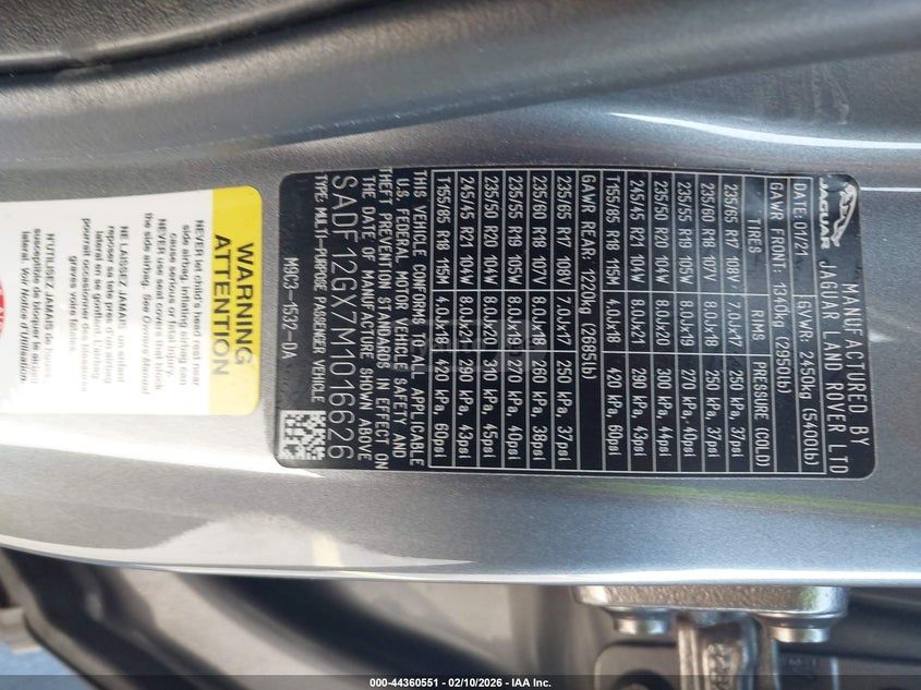 Jaguar E-Pace 2021 — миниатюра 9