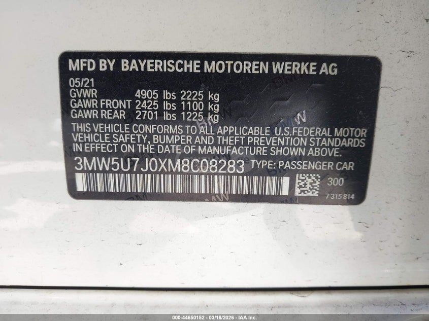 BMW 540 2021 — миниатюра 9