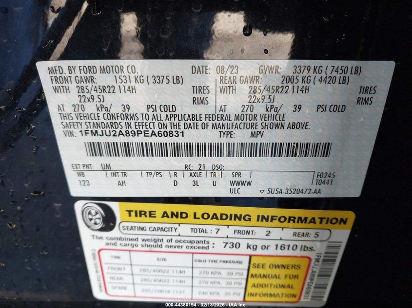 Ford Expedition 2023 — миниатюра 8