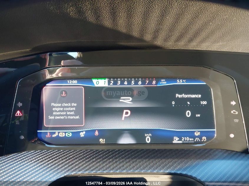 Volkswagen GOLF R BLACK EDITION 2025 — миниатюра 12