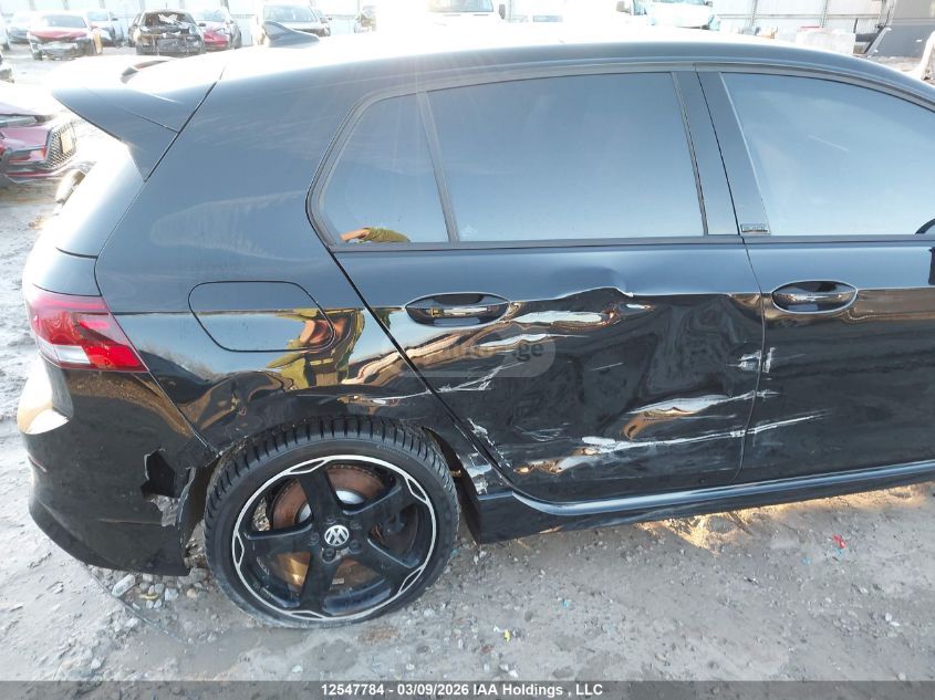 Volkswagen GOLF R BLACK EDITION 2025 — миниатюра 3