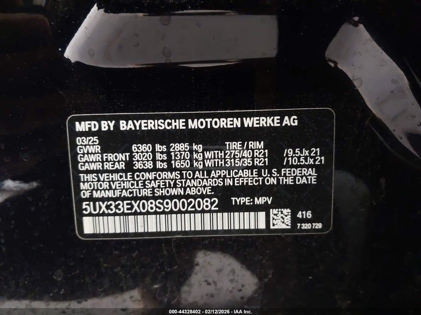 BMW X6 2025 — миниатюра 9