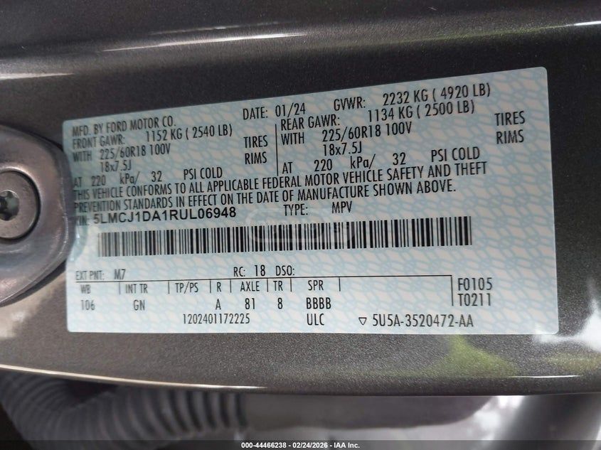 Lincoln Corsair 2024 — миниатюра 8