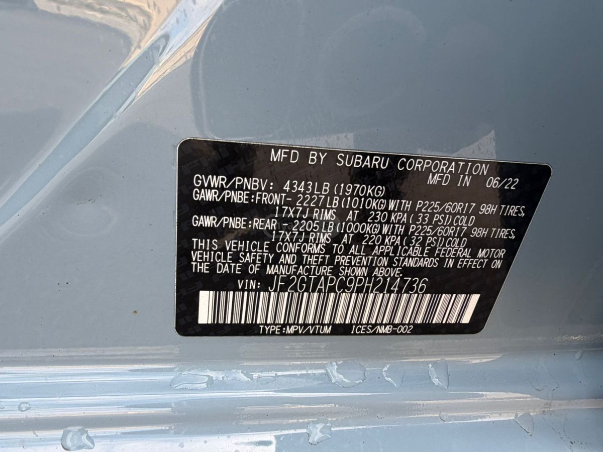 Subaru Crosstrek - фото 14