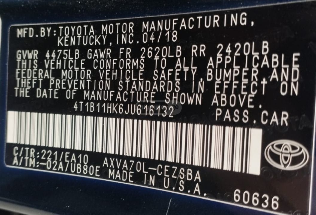 Toyota Camry - фото 13