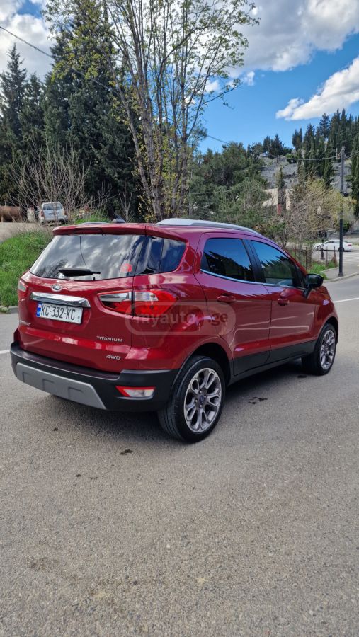 Ford EcoSport Titanium 4x4 Sport Utility Aut 2020 — миниатюра 4