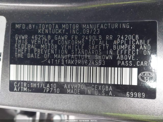 Toyota Xle — миниатюра 9