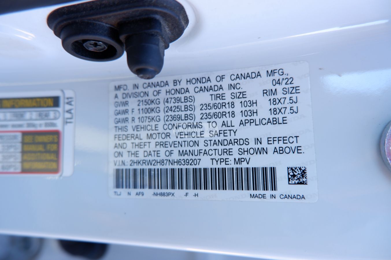 Honda EX 4dr All-Wheel Drive CVT — миниатюра 8