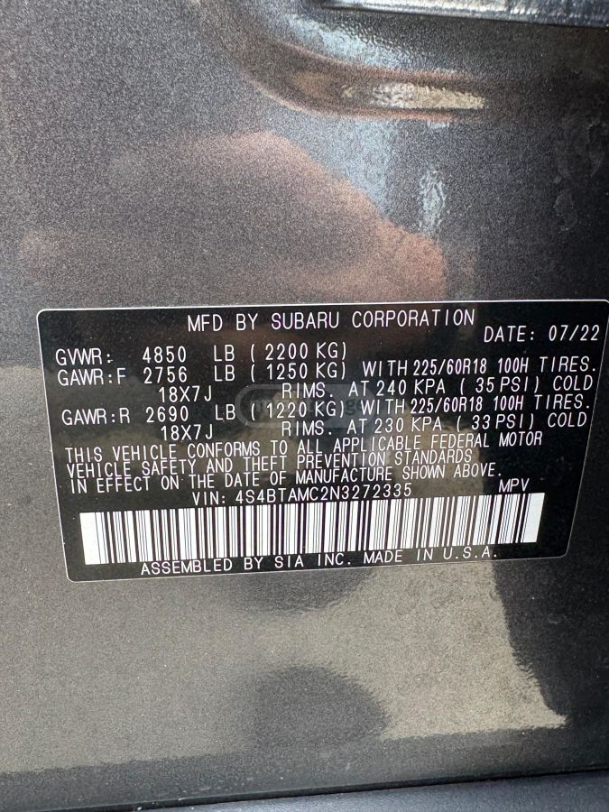 Subaru Outback - фото 7