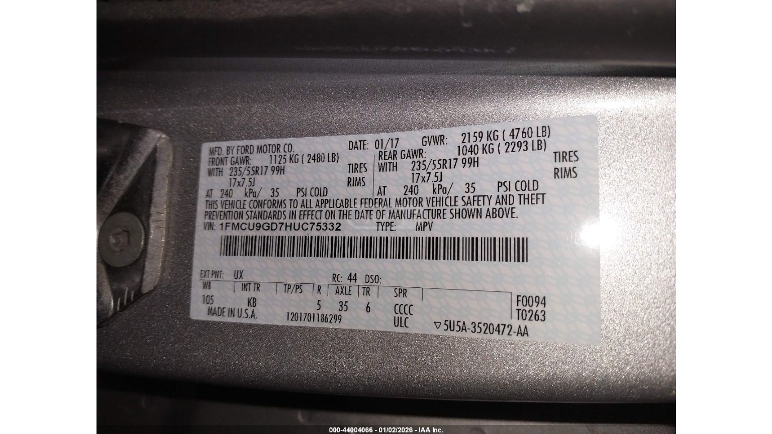 Ford Escape - фото 14