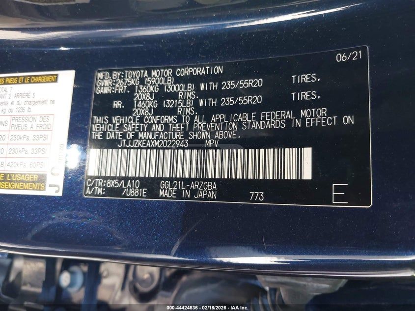 Lexus Luxury 4dr All-Wheel Drive Aut — миниатюра 8